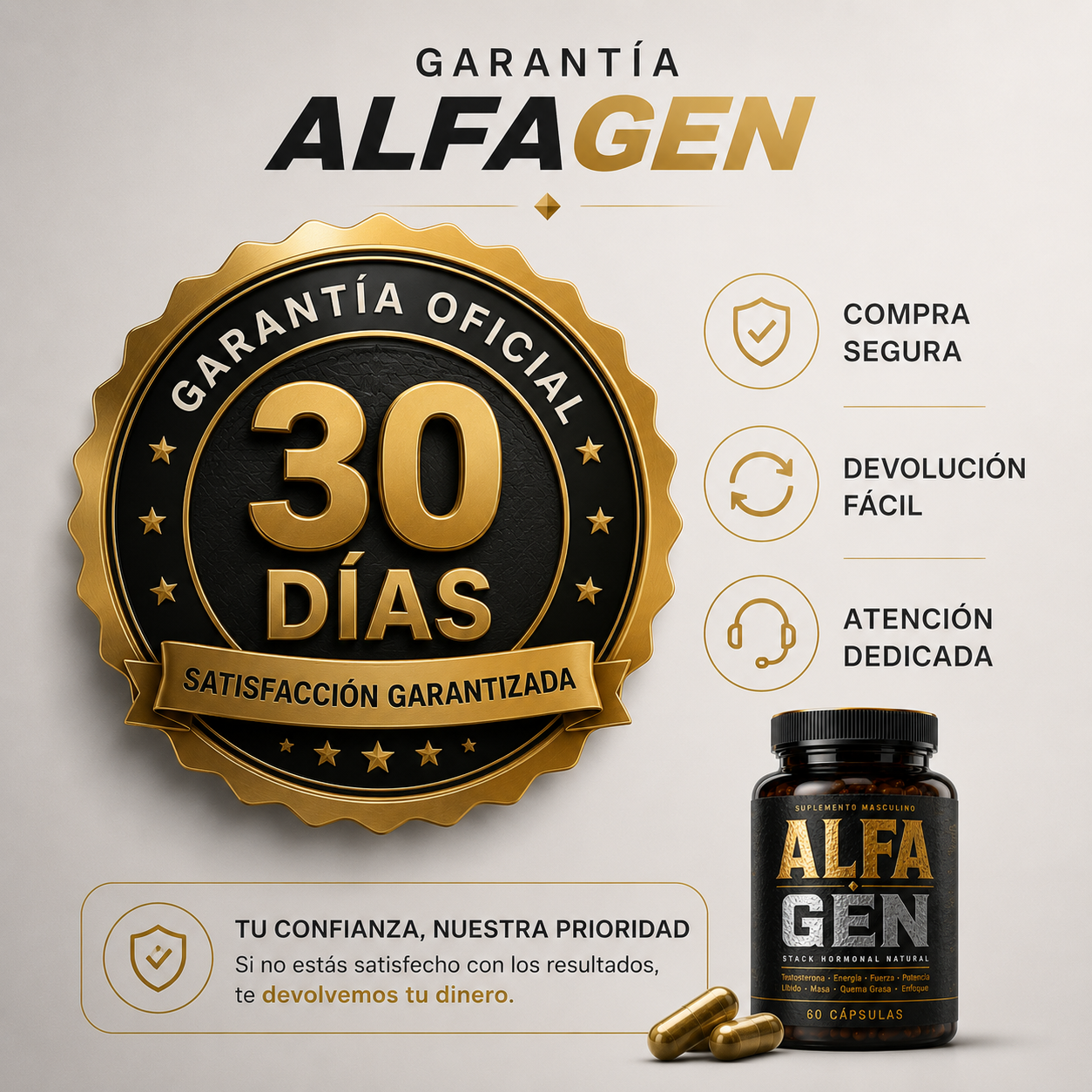 Recuperá la energía, fuerza y confianza que sentías años atrás